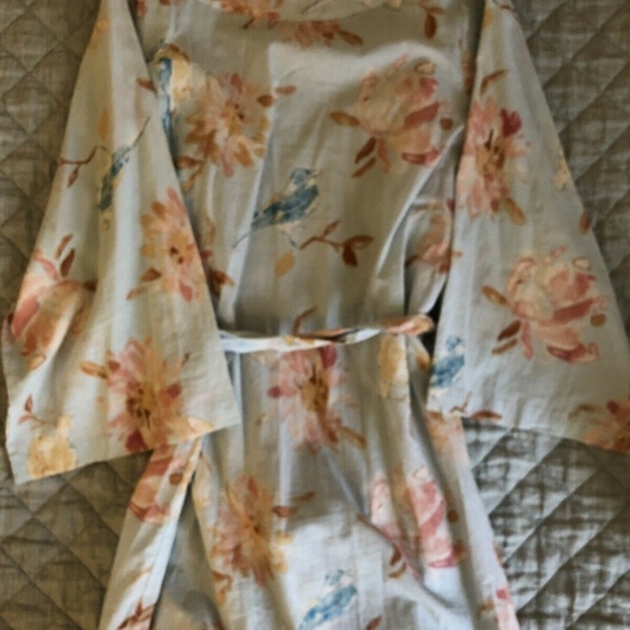 Plum Pretty Sugar Kimono / robe / dressing gown Viviette Encounters A Lark - Picture 7 of 15